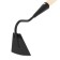 Motyga, blade 10 cm, wooden stalk 100 cm