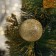 Christmas tree decor "Star, in a pot" Balls of the berry, 27 cm