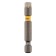 Denzel 11672 bit set, hexagonal profile, Torx 40 x 50 mm, steel S2, 10 pcs.