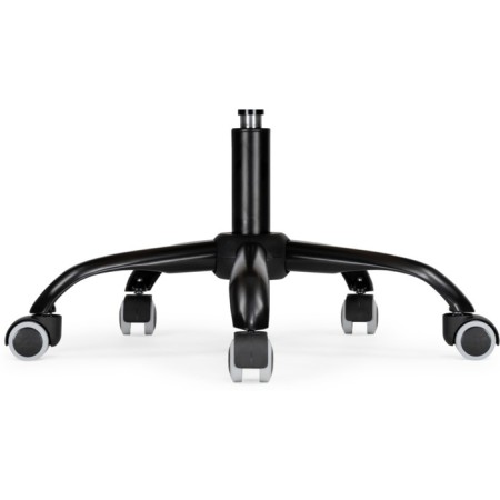 Computer chair Ordi Metal/velor, black 56x65x85 cm-6