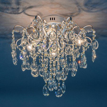 Ceiling lamp 4x60W E27, size 46.5x46.5x37 cm-3
