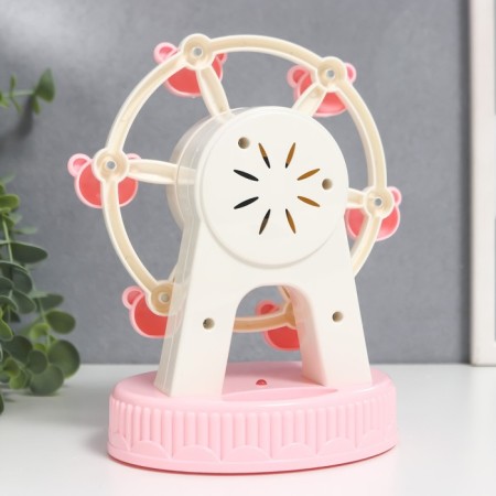 Casket Musical Mechanical Light "Ferris Wheel - Bear" 10.5x13.5x19 cm-3