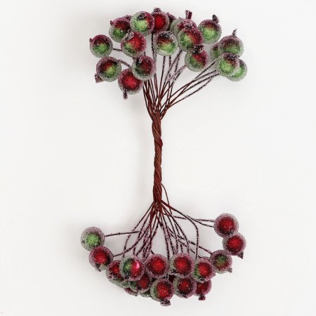 Decorative berries, 7 × 6 × 7 cm, 40 berries-3