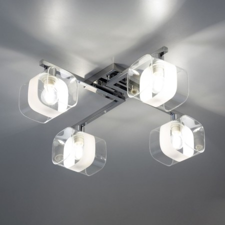 Ceiling chandelier "Virta" E14 4x60 watts-17