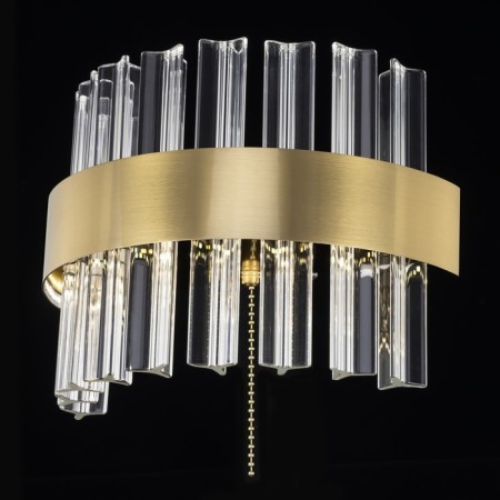 Lamp Citilux "Rihanna" CL337313, 25x18 cm, 1x14W, LED, brown color