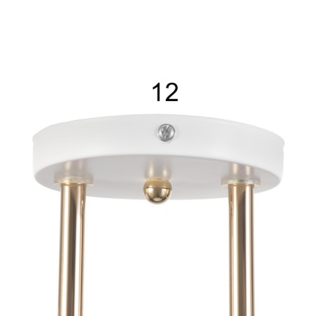 Snovellah chandelier 3he27 40W white-gold 53x26x27 cm Bayerlux-7