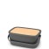 Brabantia nic breadbine, rectangular, dark gray color, size 25x39.5x16 cm
