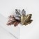 Brooch "Leaves" three oak, color
