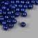 A set of beads "Pearls" d 8 mm, 250 grams, pale blue