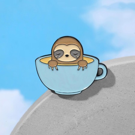 Lazvets icon in a coffee mug, colored in ferrous metal-1