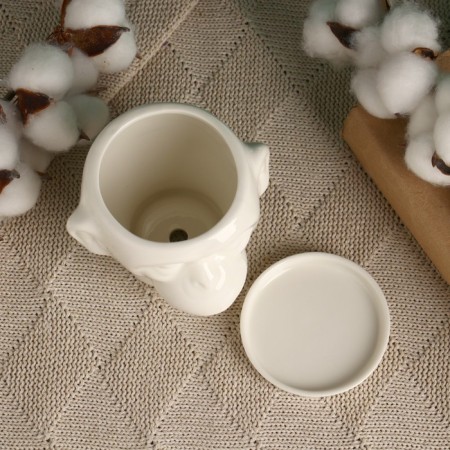 Pot "Monkey Head" 10x9x8cm-2