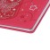 Universal Grade 1-11 Diary, 48 sheets "Magic butterflies", solid artificial leather cover, pancake embossing, rhinestones, liesse