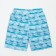 Swimming trunks for a boy, turquoise color, height 134 cm