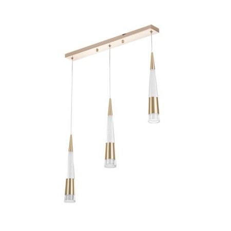 Bayerlux lamp "Galassia" 3hLED 9W gold 50x3.2x32-182120 cm
