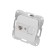 Computer outlet kranz rj45 s/y fur. Bel KR-78-0223