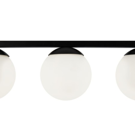 Suspended lamp 60W, 5khe27, 60x13 cm, black-2