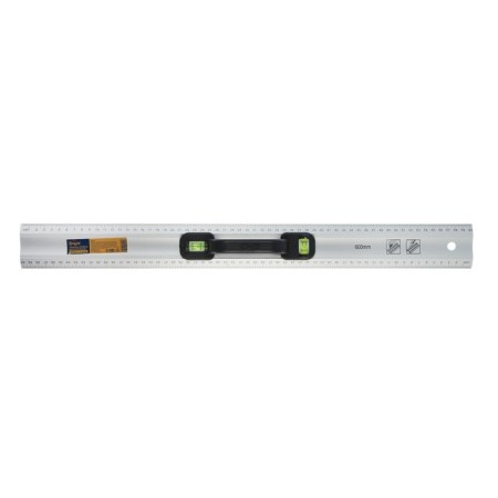 Tundra ruler, metal, plastic handle, 2 eye, 600 mm-1