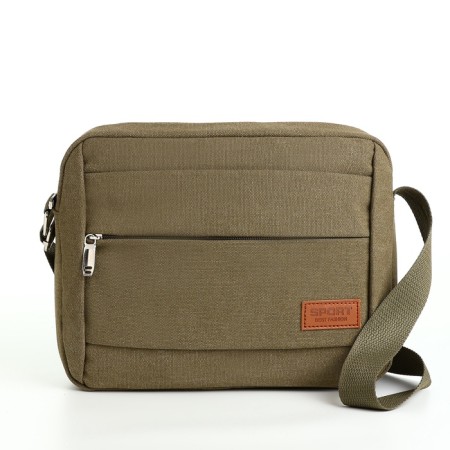 Male bag, khaki color