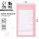 Block of paper with torn sheets of 140 x 80 mm, 50 liters. Love