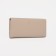 Women's wallet on magnets, beige color