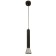 Claret suspension lamp GU10 35W black chrome 7x7x25.5-125.5cm