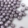 Beads for creativity plastic "Slave-gray" set 200 pcs d = 0.6 cm
