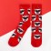 New Year. New Year's socks KAFTAN "Bear" size 41-44 (27-29 cm), red color