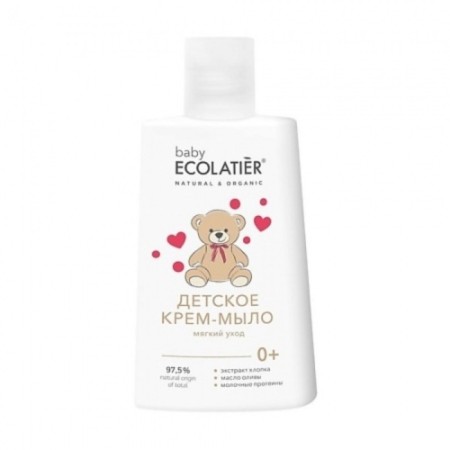 Cream-soap children's Ecolatier Baby "Soft Care", 0+, 250 ml