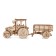 Prefabricated Model Wooden 3D Ewa trailer for the Belarus tractor 82/2022