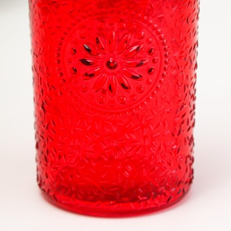 Nightnik "Dellos" LED from batteries red 7x7x17.5 cm Risalux-6