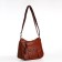 Love bag with lightning, brown color