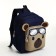 Baby backpack on lightning, blue color