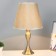 Helia table lamp E27 40W Brass 30x30x46 cm Risalux