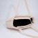 Bag-tout on lightning, beige color