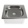 Washbuilder "Termix", with EVN, 1250 W, tank metal, stainless sink, 17 l, white