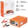 Charger 0-5A 12V, ammeter, manual adjustment of charging current, pulse