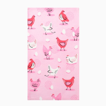 Set of kitchen. Flight of the Dolyana "Happy Easter" 2 pcs, 28x46 cm, mobbled, 100% HL, 160g/m2-4