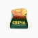 Tea candle "Money", Diam 4 cm