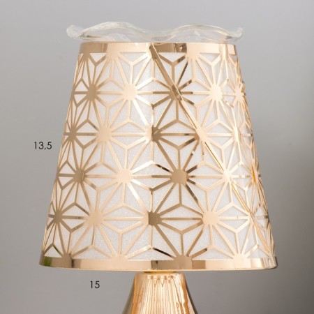 Aromarinet "Mirbis" G9 touch gold 14x14x24cm Risalux-8