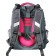 School backpack 38 x 30 x 16 cm, ergonomic back, stavia "cat family", gray