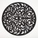 SALPHT OF THE DEMOVAL DAIRS "PRODUS" Color Dark gray, D 30 cm, 100% p/e, felt