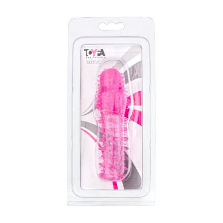 Penis nozzle with Toyfa, TPE, pink, 13.5 cm-1