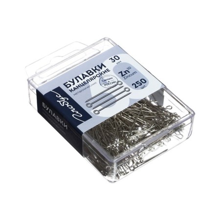 Pins with Globus's ears, 250 pcs., 30 mm-3