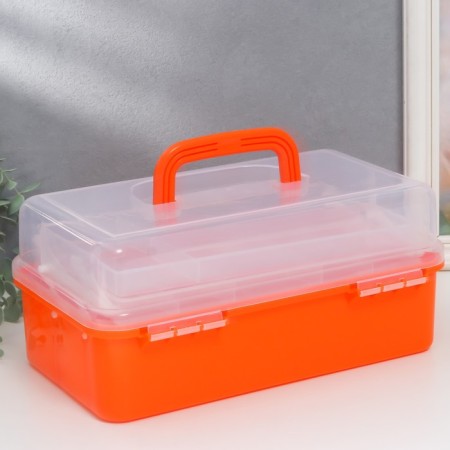 Casket Plastic for trifles "Box" MIX drawn up tiers 14.3x33x19.5 cm-3