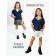 Жилет для девочки Amarobaby Knit, рост 128 см, цвет синий