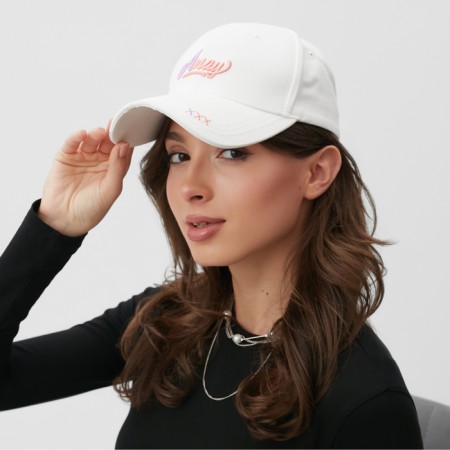 Women's cap minku, white color, rr 58