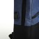 City backpack with USB from textiles with lightning, 2 pockets, black/blue color