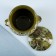 Ceramic pot for baking No. 5 with handles, 0.5l / 10x10.5cm, malachite