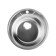 Kitchen sink "Vladiks", cut, with a siphon, d = 51 cm, stainless steel 0.6 mm
