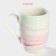 Ebru porcelain mug, 350 ml